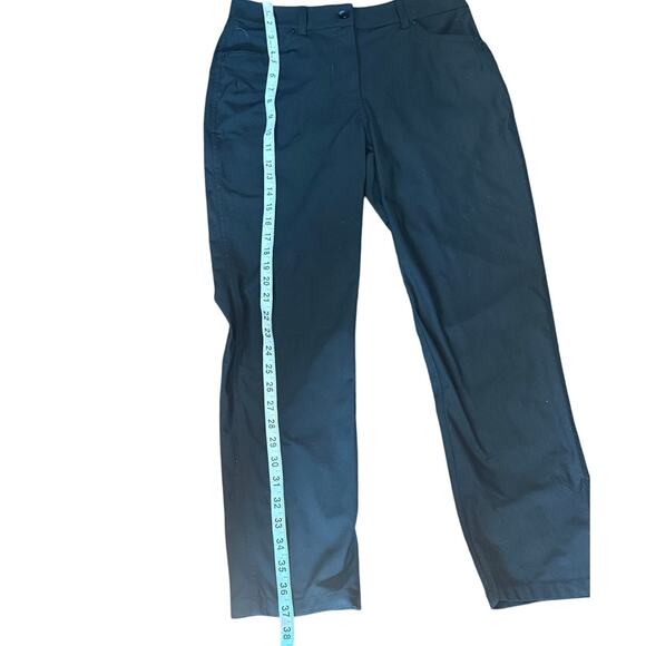 Lululemon Sz.8 City Sleek 5 Pocket 7/8 Pant 28” Obsidian Gray Black VGUC Stretch - Picture 8 of 11